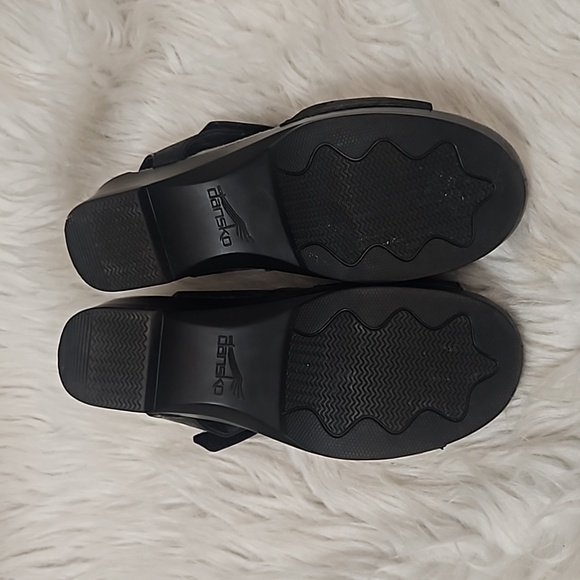 Women's Dansko Sharla Black Burnished Leather Size 38 - Picture 6 of 12